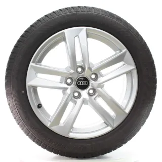 Audi A4 S4 8W Winterräder 5-Parallelspeichen Dunlop 225/50R17 DOT24 8W0601025P - Bild 1