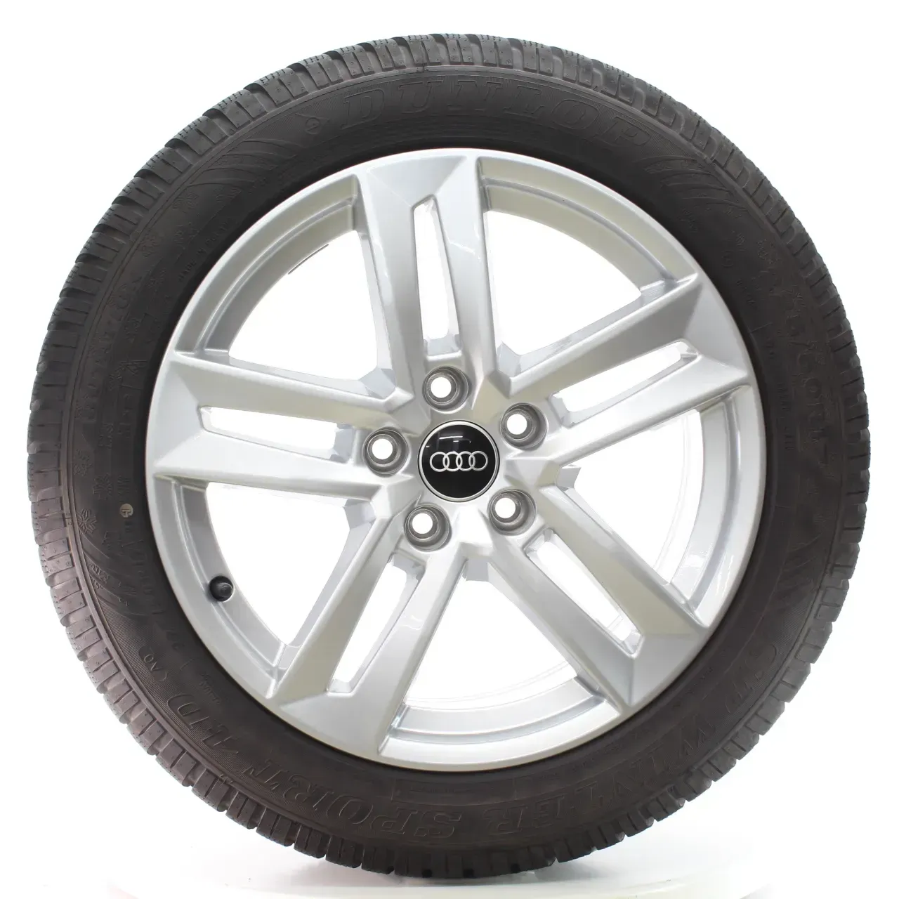 Audi A4 S4 8W Winterräder 5-Parallelspeichen Dunlop 225/50R17 DOT24 8W0601025P - Bild 1