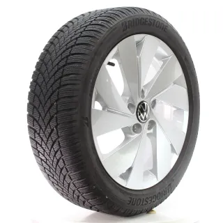 VW Golf 8 VIII CD1 Winterräder Belmont Bridgestone 205/50R17 DOT25 5H0601025B - Bild 6