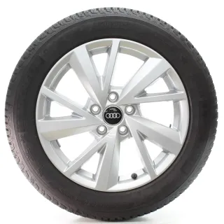 Audi Q2 GAB Winterräder 5-V-Speichen-Design Michelin 215/55R17 DOT25 81A601025C - Bild 2