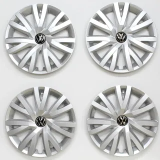 VW Golf 7 8 Radkappen 16 Zoll Radblenden Radzierblenden Original 5H0601147C 4Stk - Bild 1