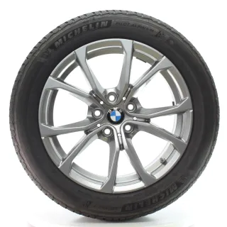 BMW 3er G20 G21 Winterräder V-Speiche 776 Michelin 225/50R17 98H DOT25 6883518 - Bild 2