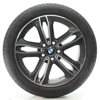 BMW 1er F40 2er F45 F46 Sommerräder Doppelspeiche 549 225/45R17 DOT23 6856087 - Bild 1
