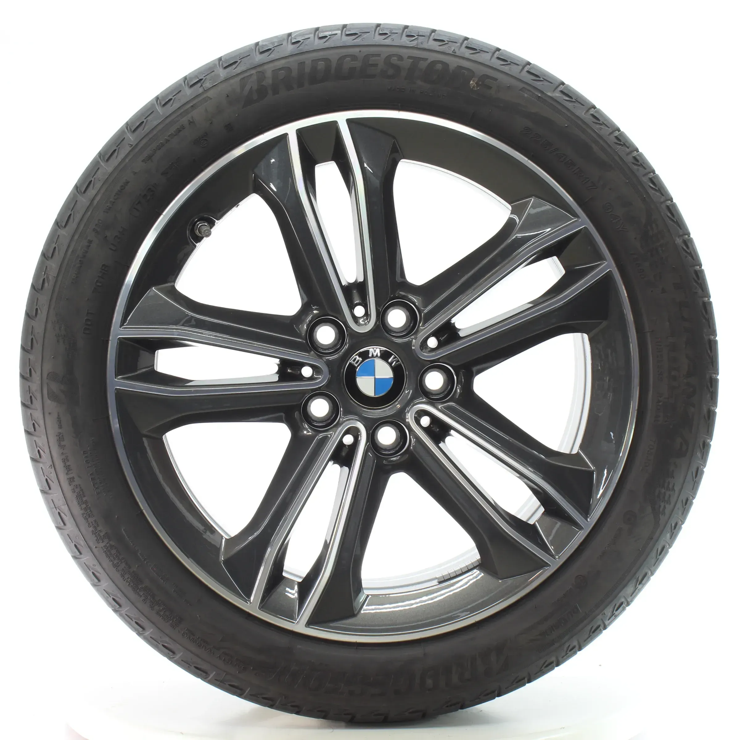 BMW 1er F40 2er F45 F46 Sommerräder Doppelspeiche 549 225/45R17 DOT23 6856087 - Bild 1