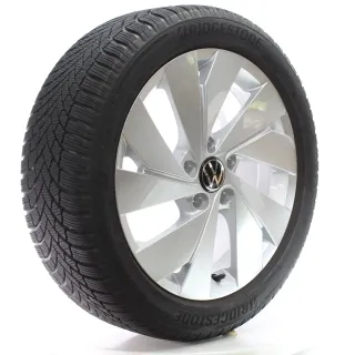 VW Golf 8 VIII CD1 Winterräder Belmont Bridgestone 205/50R17 DOT25 5H0601025B - Bild 6