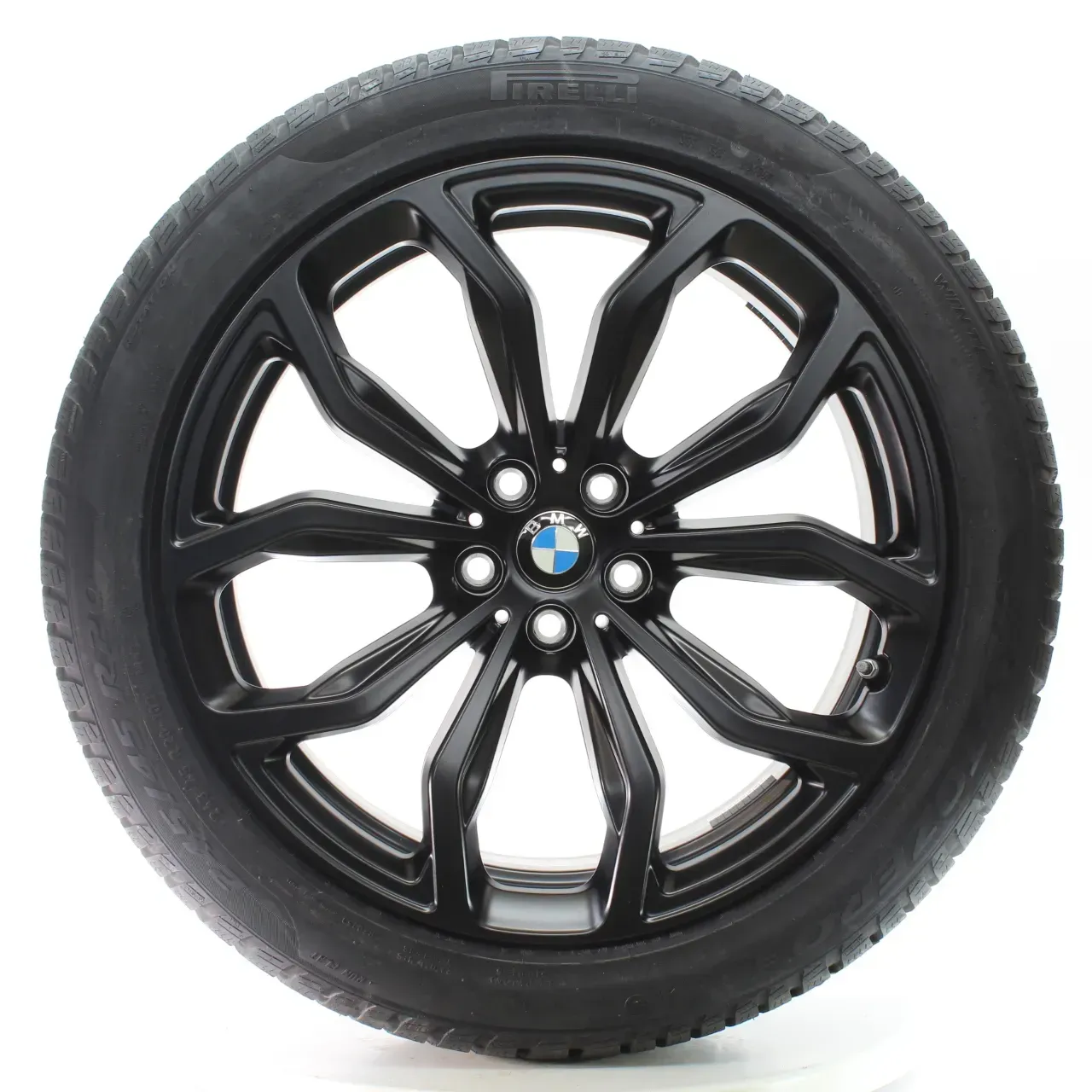 BMW X3 G01 X4 G02 Winterrad Y-Speiche 695 Schwarz 245/45R20 103V DOT23 6881208 - Bild 1