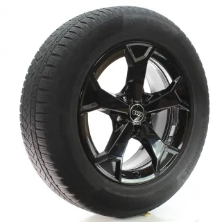 Audi Q3 F3 Winterräder 5-Arm-Secare-Design Schwarz 215/65R17 99H 83A601025AM - Bild 6