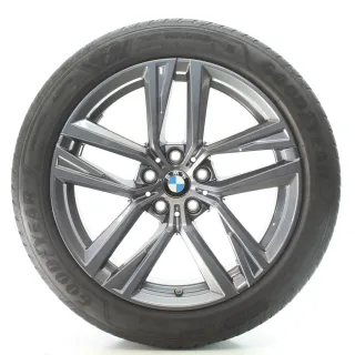 BMW 4er GC i4 G26 Winterräder Doppelspeiche 853 Goodyear 245/45R18 100H 6896768 - Bild 3
