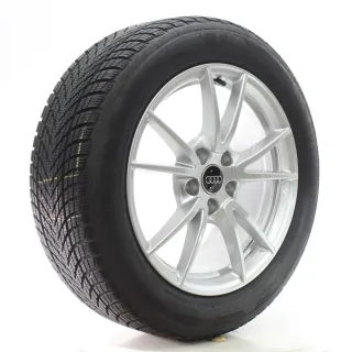 Audi A5 FU B10 Winterräder 5-Doppelspeichen Goodyear 215/55R17 DOT25 8B3601025A - Bild 6