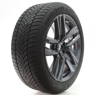 BMW 4er GC i4 G26 Winterräder Doppelspeiche 853 Goodyear 245/45R18 DOT23 6896768 - Bild 6