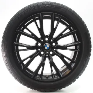BMW 3er G20 G21 Winterräder Doppelspeiche 796 M Pirelli 225/45R18 6885305-6 - Bild 1