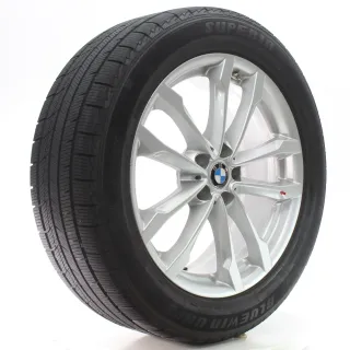 BMW X3 G01 X4 G02 Winterräder V-Speiche 691 Superia 245/50R19 105V DOT24 6877325 - Bild 6