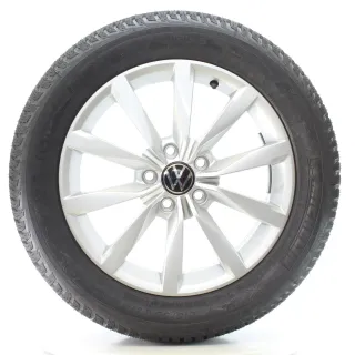 VW T-ROC A11 D11 Winterräder Dijon Michelin 215/55R17 94V DOT24 5G0601025K - Bild 1