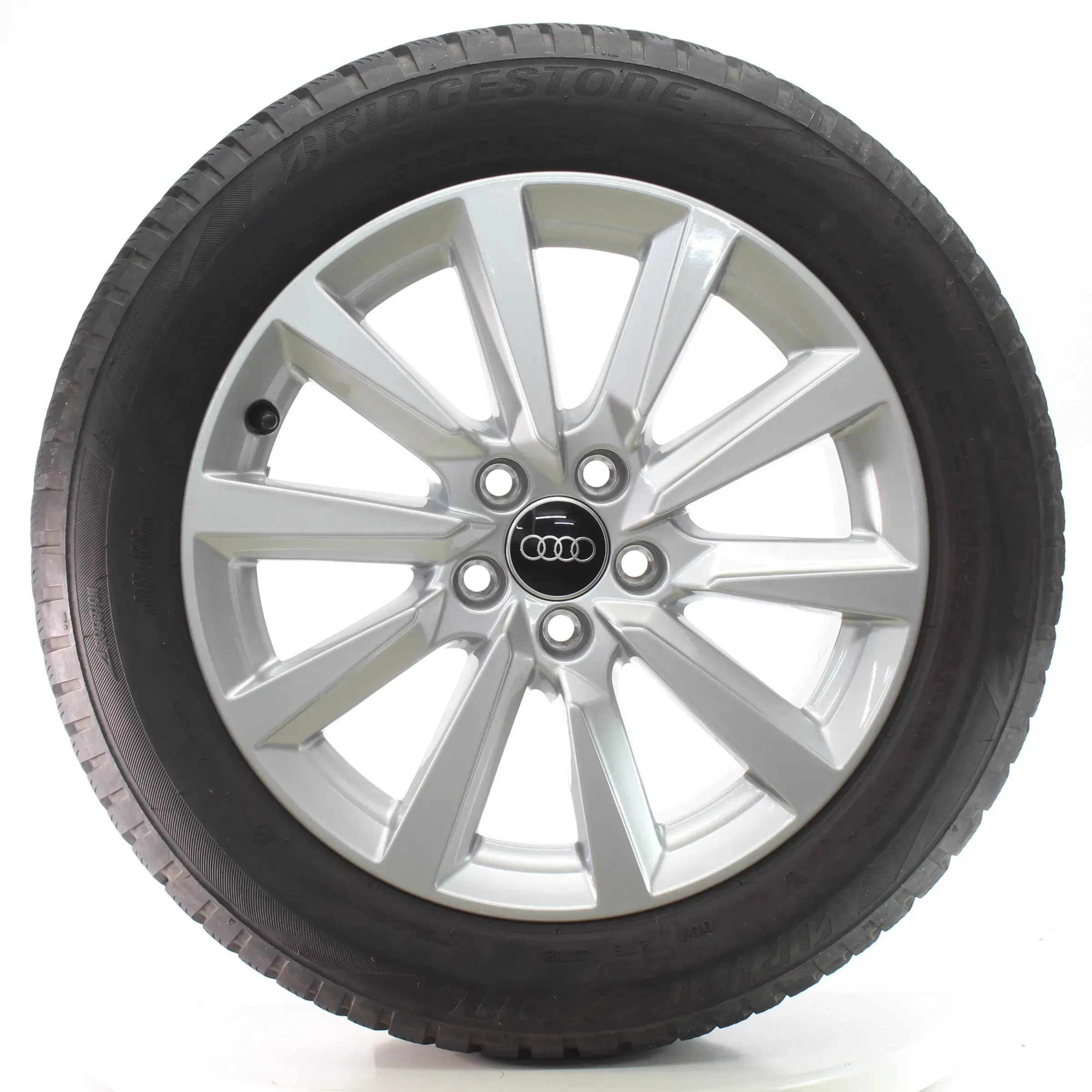 Audi A1 GB Winterräder 10-Speichen-Design Bridgestone 195/55R16 DOT25 82A601025C - Bild 1