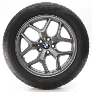 BMW 5er G60 G61 Winterräder Y-Speiche 932 Pirelli 225/55R18 102H DOT25 5A324D5 - Bild 1