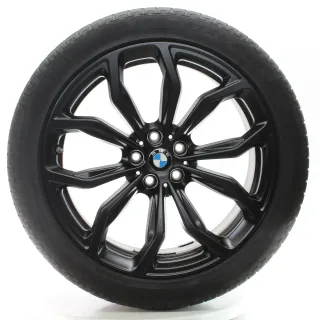 BMW X3 G01 X4 G02 Winterräder Y-Speiche 695 Schwarz Pirelli 245/45R20 6881208 - Bild 5