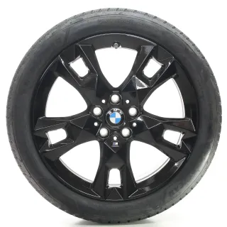 BMW 1er F70 Winterräder M Sternspeiche 968 Goodyear 195/50R18 93H DOT24 5A45271 - Bild 1