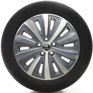 Skoda Superb III 3V Sommerräder Grau Glanz Michelin 215/55R17 DOT21 3V0601025AH - Bild 3