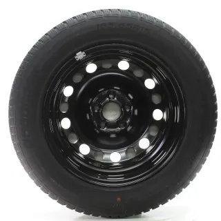 Audi A1 GB VW Polo 2G Winterräder Stahl Hankook 185/65R15 92H DOT25 2Q0601027 - Bild 5