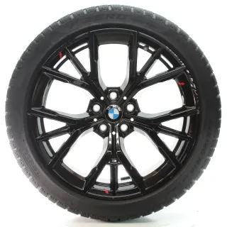 BMW 5er G30 G31 Winterräder M Y-Speiche 845 245/40-275/35R19 DOT23 8747405-6 - Bild 2