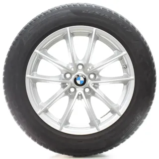 BMW 5er G30 G31 Winterräder V-Speiche 618 Pirelli 225/55R17 97H 6868217 - Bild 1