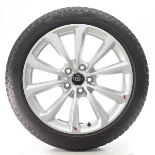 Audi A5 S5 FU Winterräder 5-Doppelspeichen Pirelli 235/45R18 DOT25 8B3601025D - Bild 3