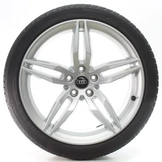 Audi A5 S5 8W Winterräder 5-Arm-Doppelspeiche Conti 255/35R19 DOT24 8W0601025AM - Bild 4