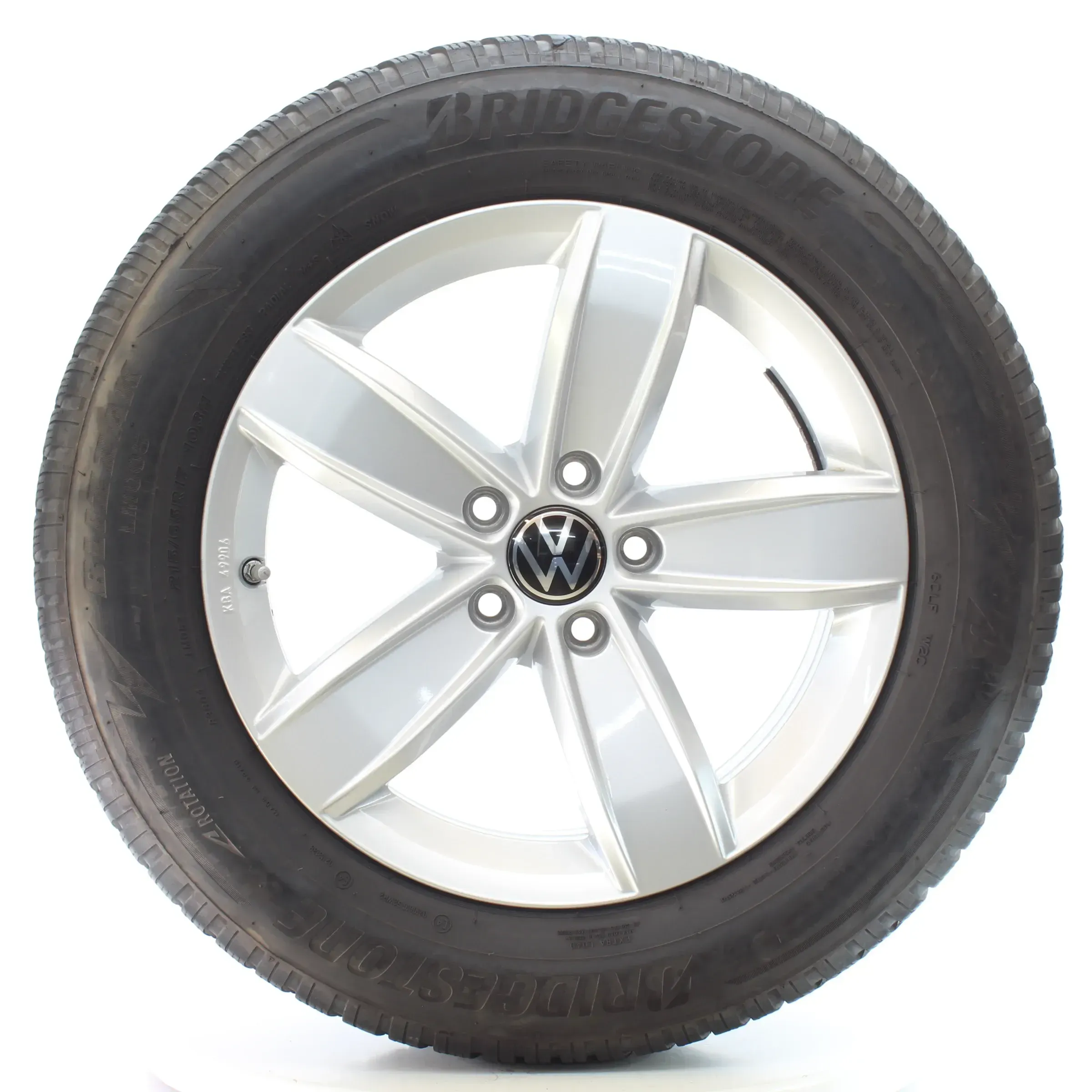 VW Tiguan AD1 Allspace Winterräder Corvara Bridgestone 215/65R17 103H 5NA071497 - Bild 1
