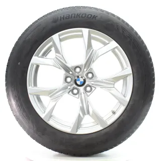 BMW X3 G45 Winterräder Y-Speiche 921 Hankook 225/60R18 104H DOT25 5A6F0F9 - Bild 1