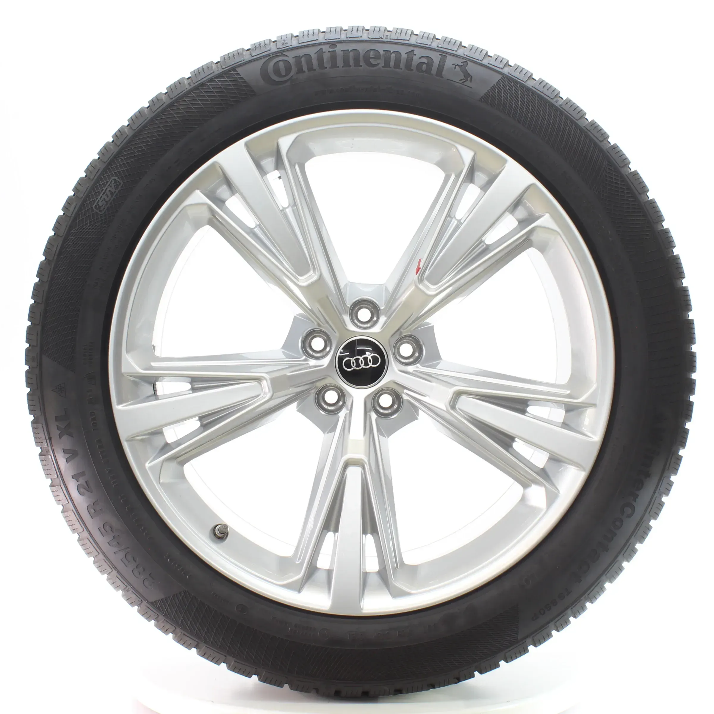 Audi Q8 SQ8 4M Winterräder 5-Segmentspeichen Continental 285/45R21 4M8601025H - Bild 1