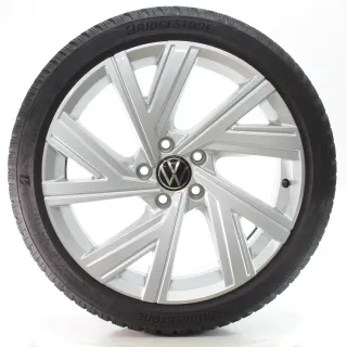 VW Golf 8 VIII GTI GTD R Winterräder Bergamo Bridgestone 225/40R18 5H0601025AB - Bild 4
