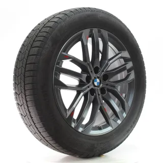 BMW X1 iX1 U11 X2 iX2 U10 Winterräder Doppelspeiche 879 Conti 205/60R18 6898046 - Bild 6