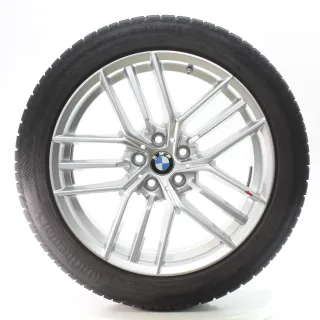 BMW 5er G60 G61 Winterräder Dreifachspeiche 933 Conti 245/45R19 DOT25 5A324D6 - Bild 2