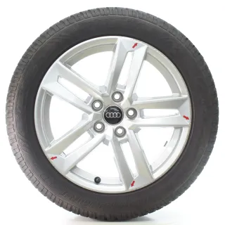 Audi A4 S4 8W Winterräder 5-Parallelspeichen Dunlop 225/50R17 DOT24 8W0601025P - Bild 2