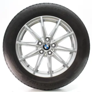 BMW 4er i4 G26 Winterräder V-Speiche 851 Silber Goodyear 225/55R17 101H 6896762 - Bild 4