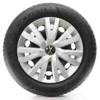 VW Golf 8 VIII CD1 CG5 Winterräder Stahl Semperit 205/55R16 DOT25 5Q0601027CP/CQ - Bild 1