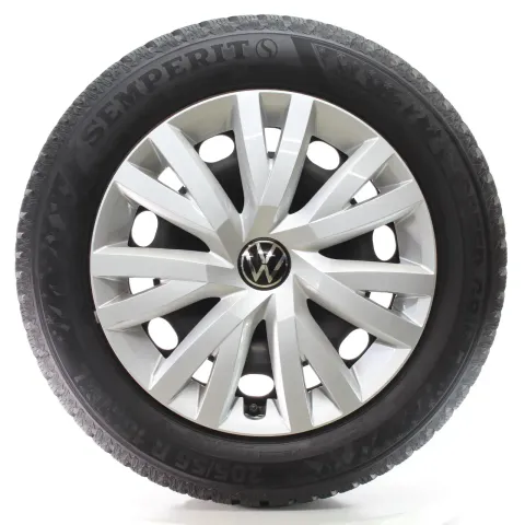 Background image for VW Golf 8 VIII CD1 CG5 Winterräder Stahl Semperit 205/55R16 DOT25 5Q0601027CP/CQ