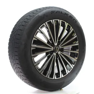 VW Tiguan CT1 Winterräder Napoli Schwarz Falken 235/55R18 104H DOT25 571601025K - Bild 6