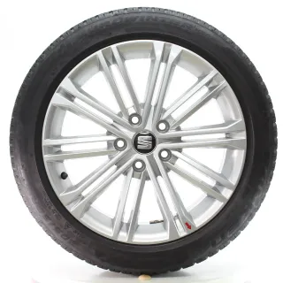 Seat Leon 5F1 KL1 Winterräder Dynamic Falken 205/50R17 DOT24 5F0601025S - Bild 2