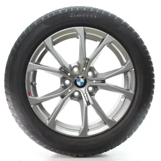 BMW 3er G20 G21 Winterräder V-Speiche 776 Pirelli 225/50R17 98H DOT23 6883518 - Bild 2
