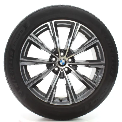 Background image for BMW X5 G05 X6 G06 Felgensatz Sternspeiche 740M 36118071996 bicolor RDC 9X20ET35