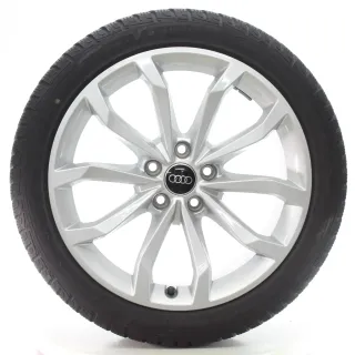 Audi A4 S4 8W Winterräder 10-V-Speichen Design 245/40R18 97V DOT23 8W0601025H - Bild 1