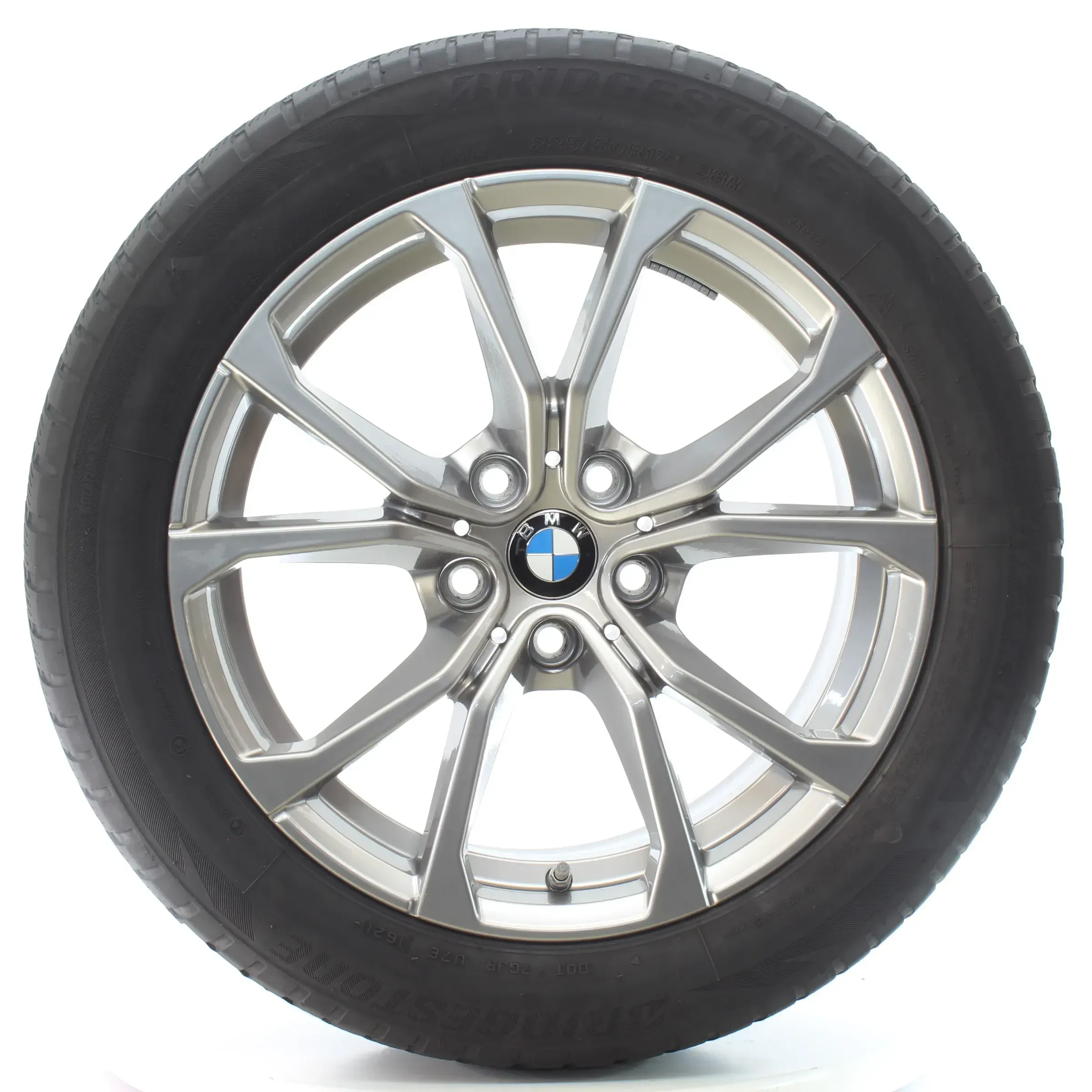 BMW 3er G20 G21 Winterräder V-Speiche 776 Bridgestone 225/50R17 98H 6883518 - Bild 1