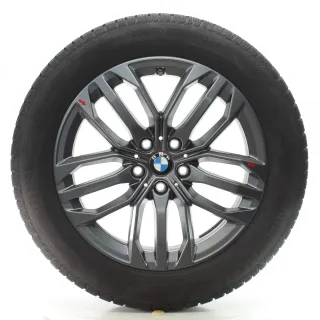 BMW X1 iX1 U11 X2 iX2 U10 Winterräder Doppelspeiche 879 Conti 205/60R18 6898046 - Bild 3