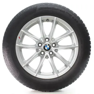 BMW 5er G30 G31 Winterräder V-Speiche 618 Continental 225/55R17 DOT24 6868217 - Bild 2