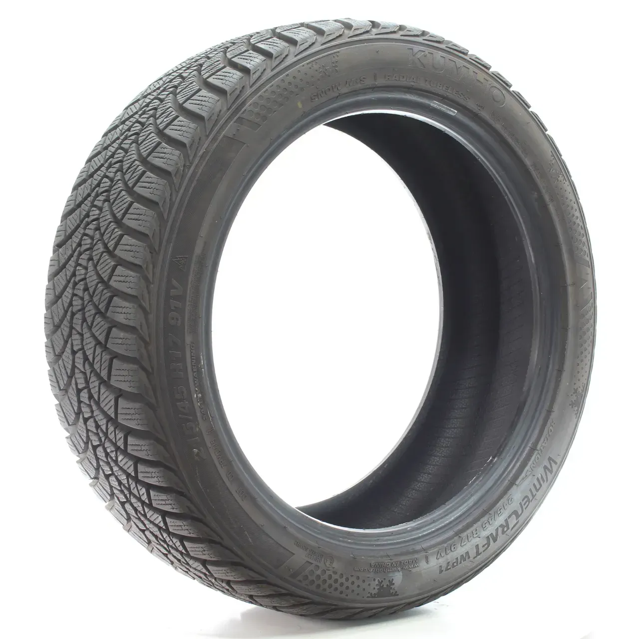 Winterreifen Kumho WinterCraft WP71 XL 215/45R17 91V 2183373 DOT25 - Bild 1