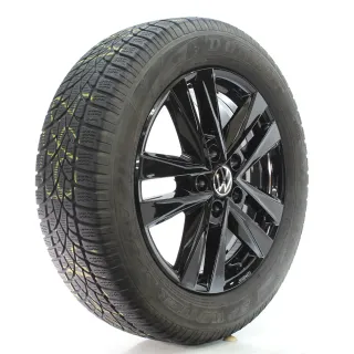 VW Multivan T7 ST Winterräder 5-Doppelspeichen Schwarz 215/60R17 7T0071497 - Bild 6