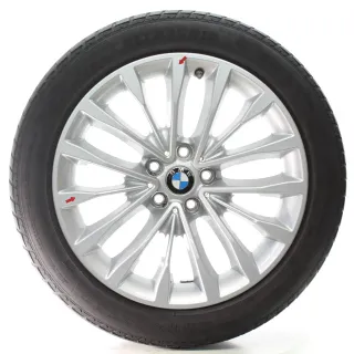 BMW 5er G30 G31 Winterräder W-Speiche 632 Goodyear 245/45R18 100V 6863418 - Bild 2