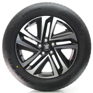 Seat Tarraco KN2 Winterräder Schwarz Glanz Falken 235/55R18 DOT24 5FJ601025C - Bild 4