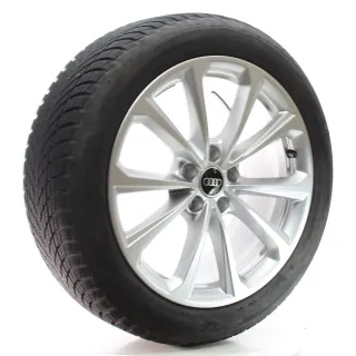 Audi A5 FU2 B10 Winterräder 5-Doppelspeichen Goodyear 235/45R18 DOT25 8B3601025D - Bild 6